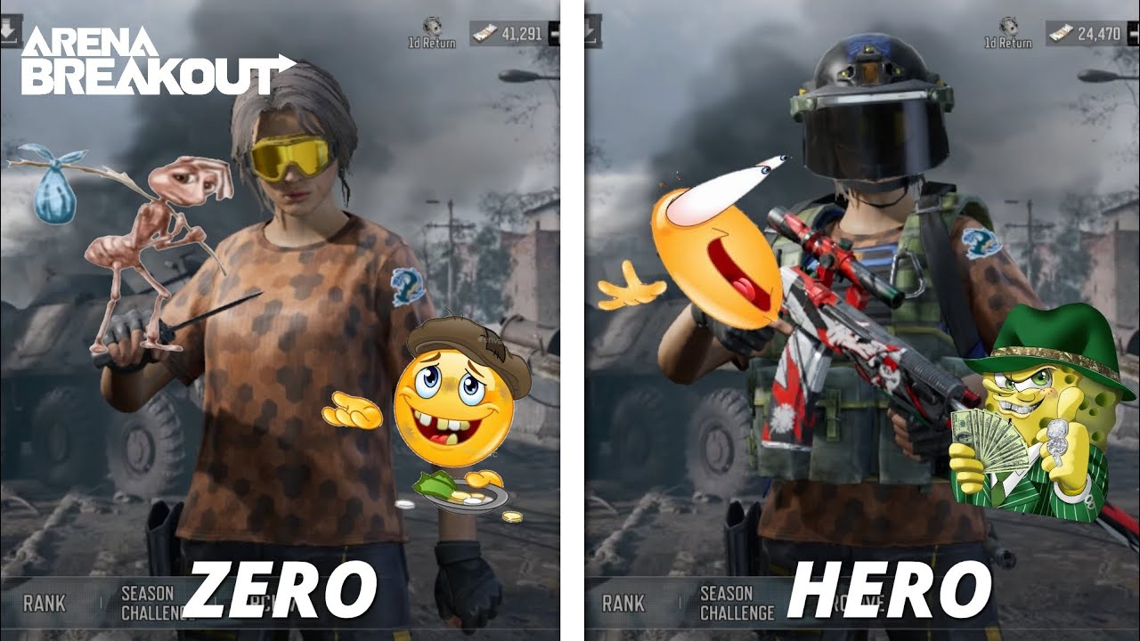 Zero To Hero sialan 💀 | Arena Breakout EXE