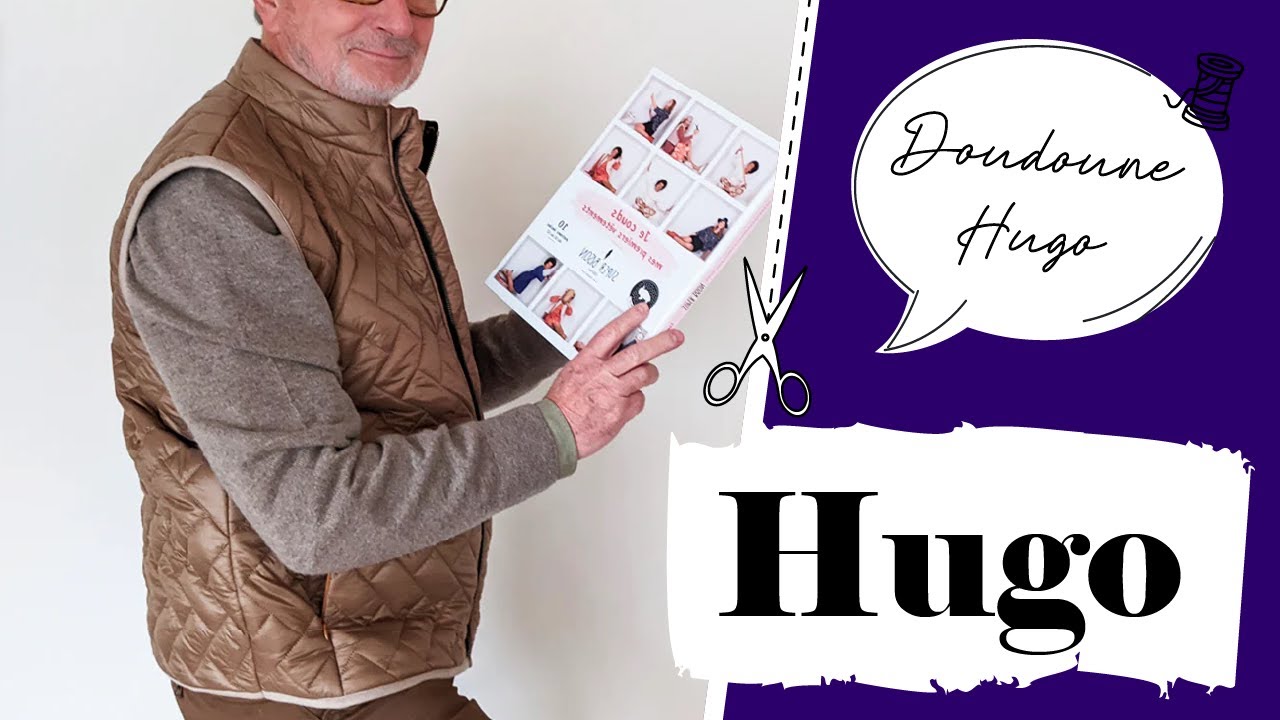 COUDRE une DOUDOUNE HUGO DOUBLÉE ! (Nouveau montage)
