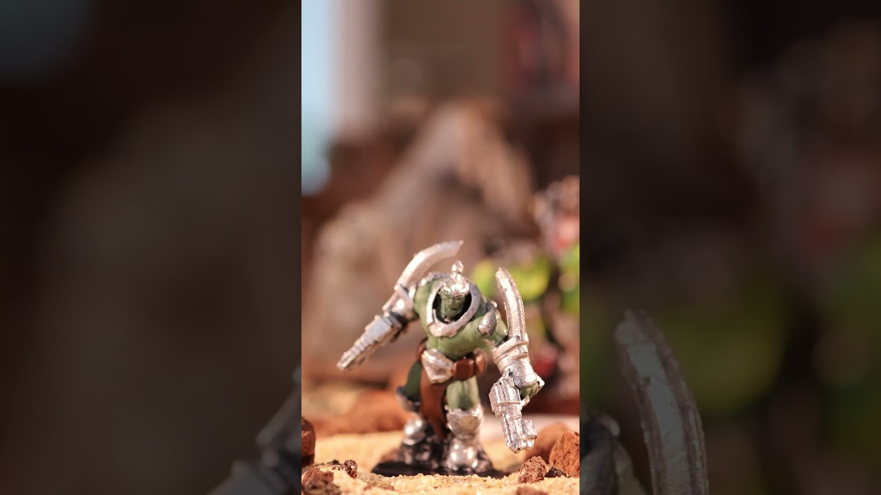 Miniature Speed Paint Challenge: Painting 'Ork' in 1 Hour!