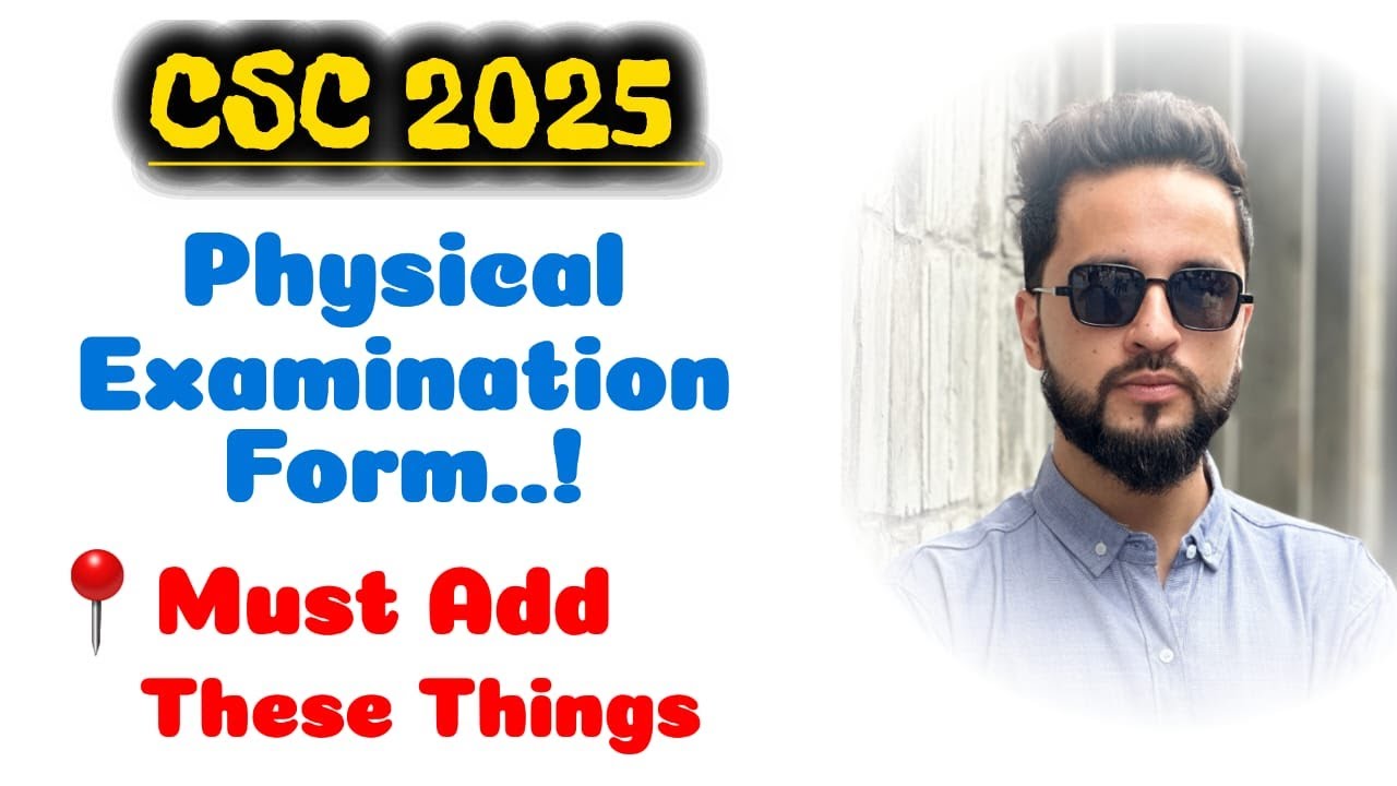 Physical Examination Form | Steps in Making Medical Form for CSC Scholarship | Scholarship Easy Hai