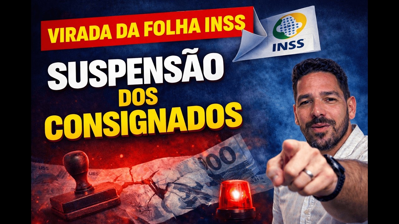 Virada da folha e SUSPENSÃO dos DESCONTOS INSS