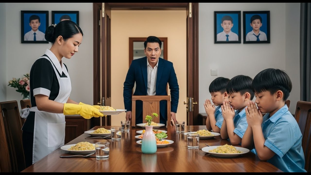 Tư Lệnh Tài Phiệt Trở Về Biệt Thự – Phát Hiện 4 Đứa Con Tưởng Đã Chết Vẫn Còn Sống