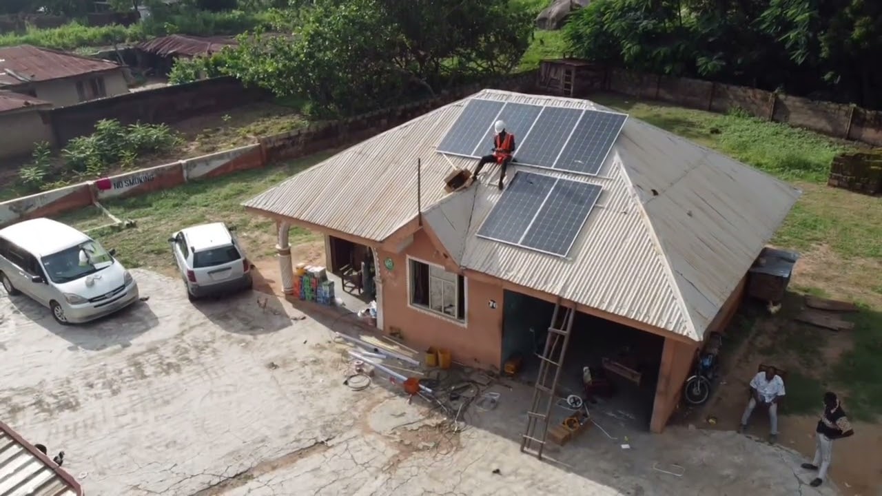 Solar power installation for fuel stations by DVS Solar