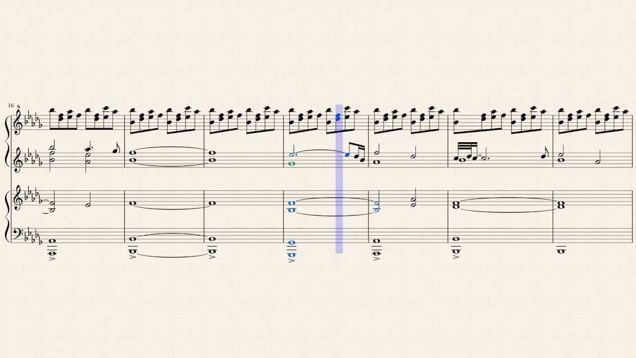 Schala's Theme (4 Hands Piano Duet) - Chrono Trigger OST - Sheet Music