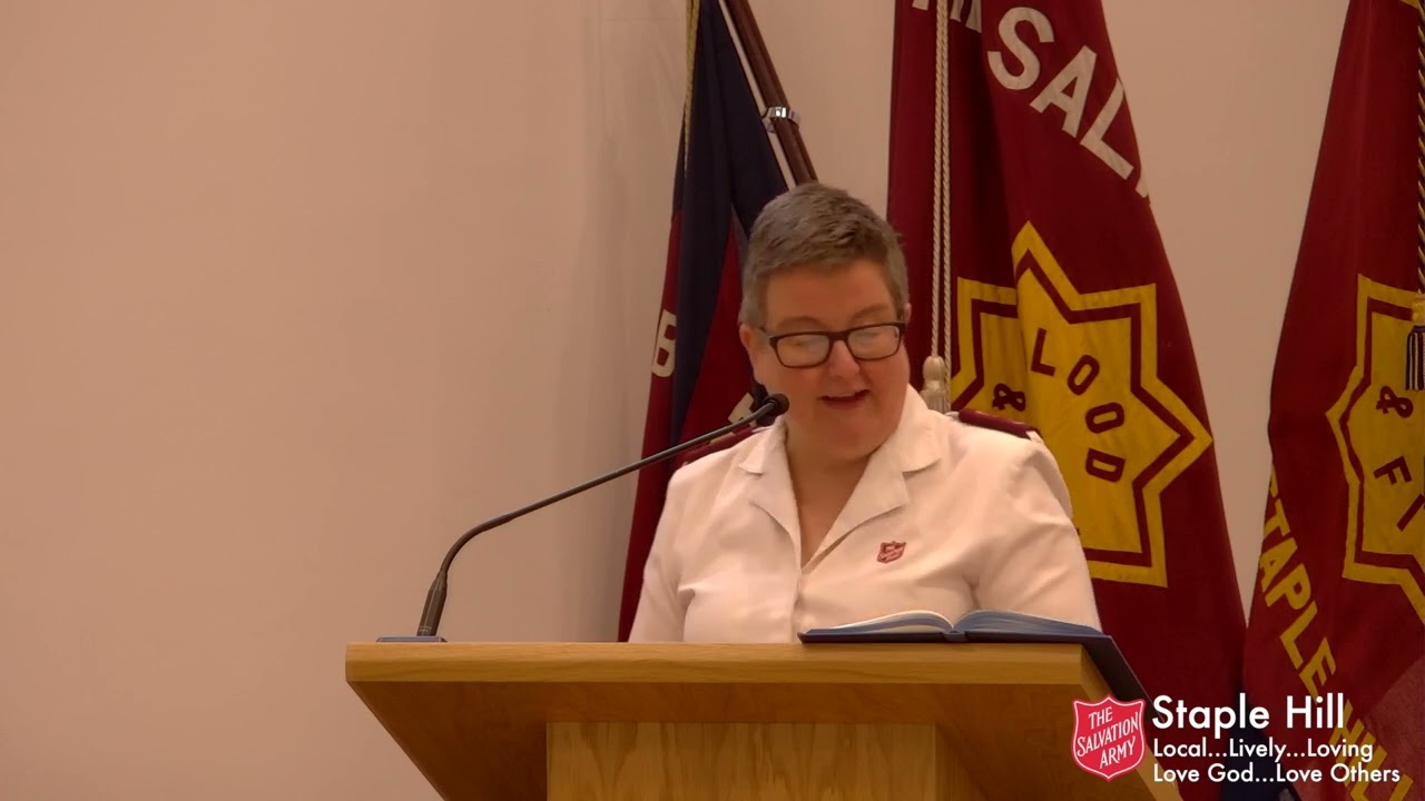 Sunday morning worship with The Salvation Army Staple Hill - 9th February 2025