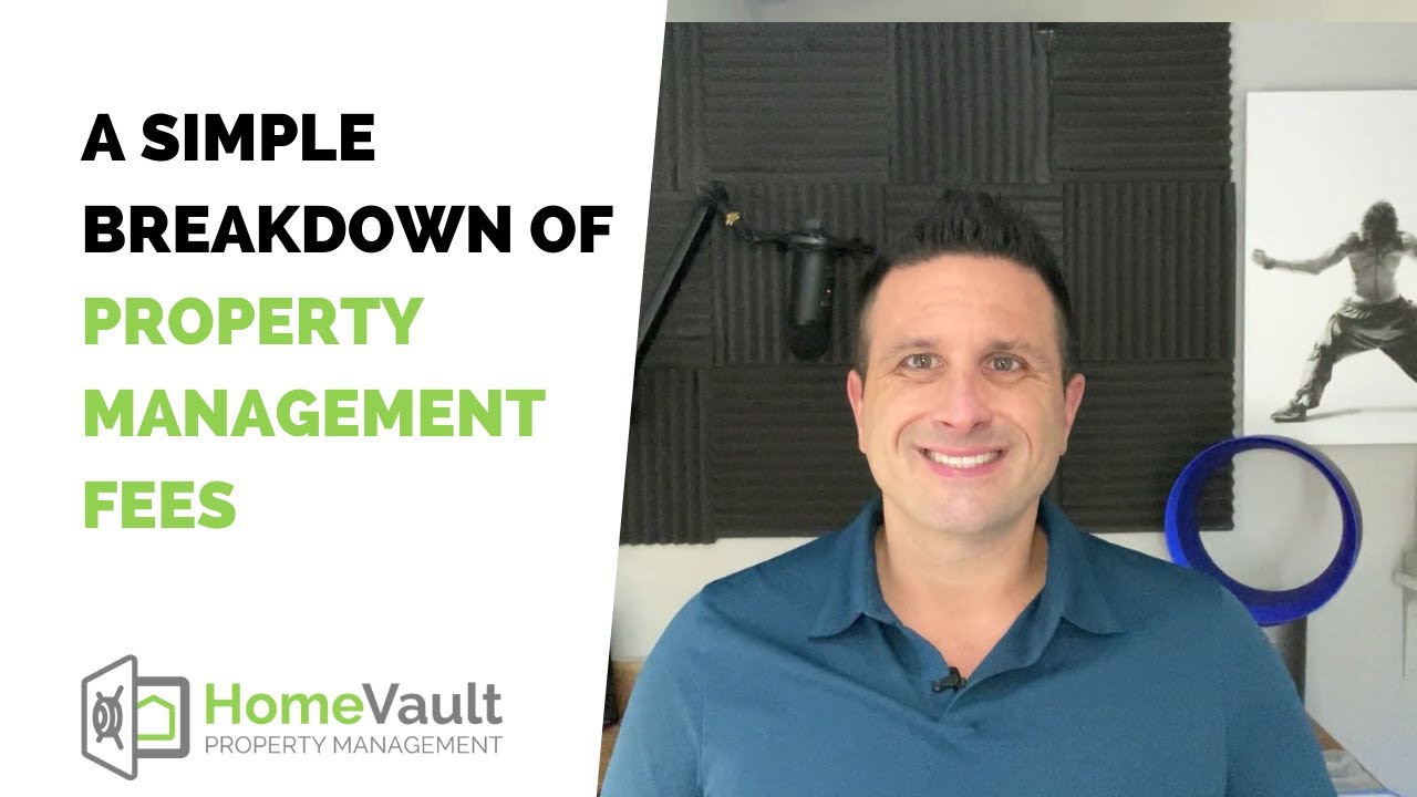 Guide to property management company fees