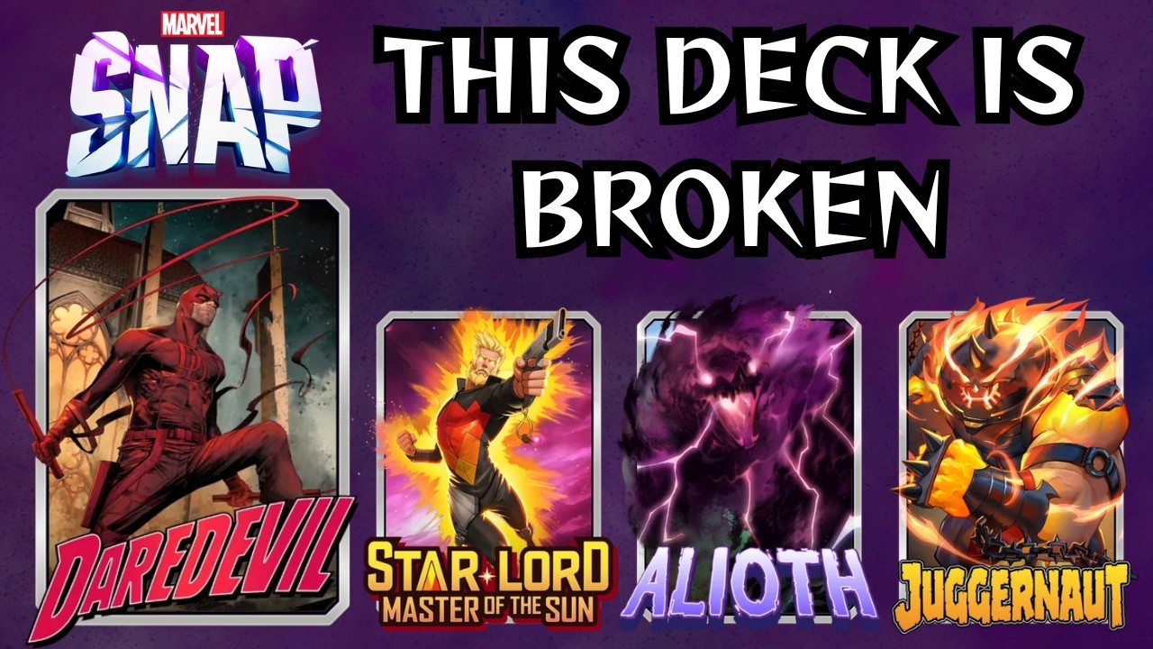 The Sightless Master: Perfect Predictions with Daredevil & Star-Lord | Marvel Snap Gameplay