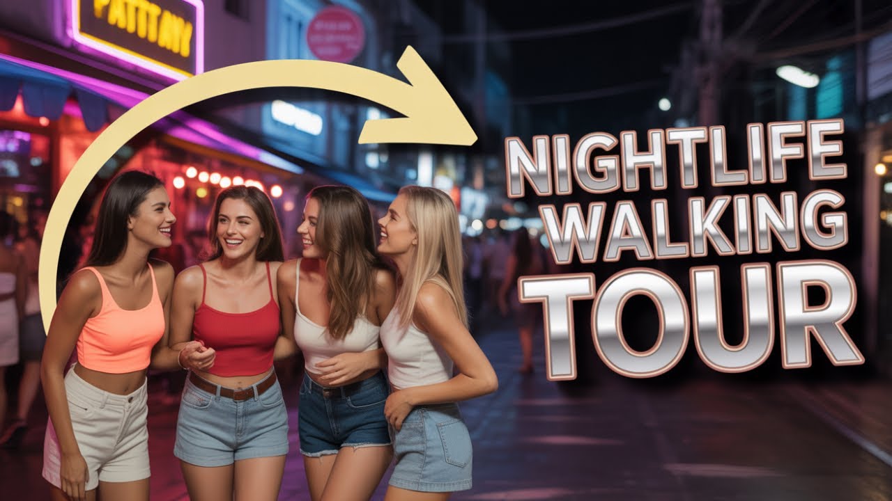 TREE TOWN SOI BUAKHAO PATTAYA NIGHTLIFE WALKING TOUR