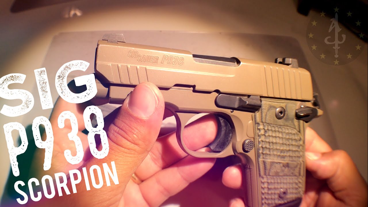 Sig Sauer P938 SCORPION 9MM review - 1 year later