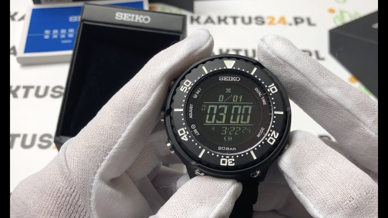Zegarek Seiko SBEP013 Prospex solar unboxing by KAKTUS24.PL