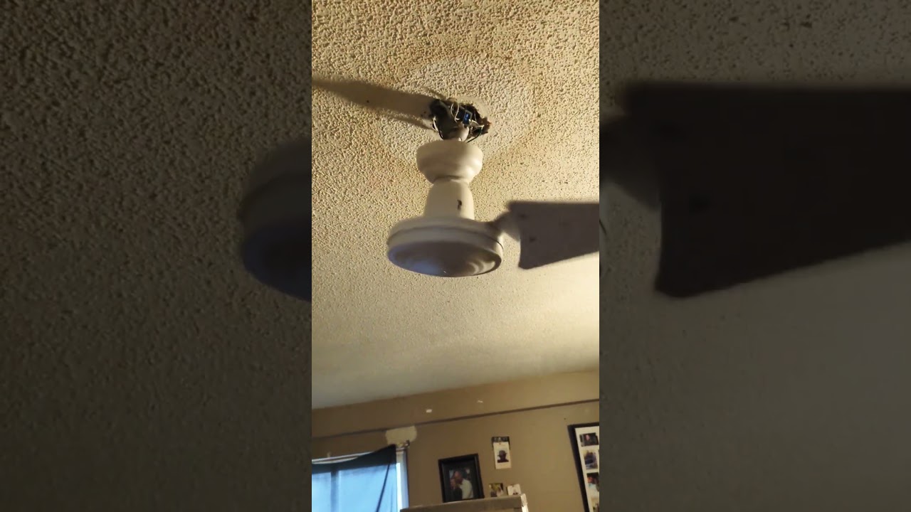 The FALLING CEILING FAN! 😱😱 