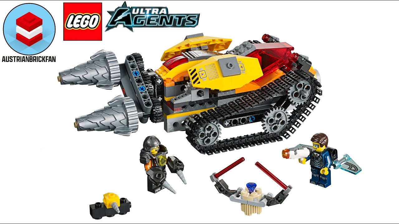 Lego Ultra Agents 70168 Drillex Diamond Job Speed Build