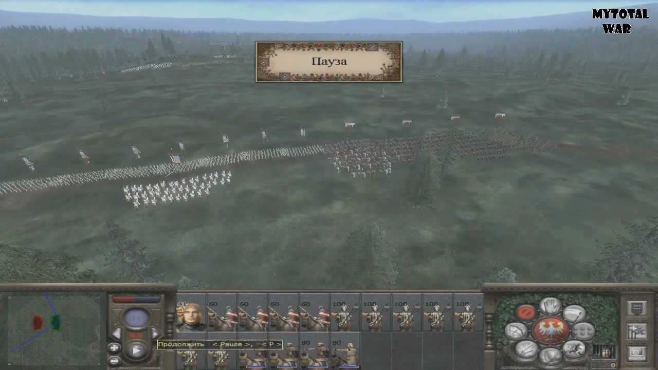 Medieval II Total War - Грюнвальдская битва