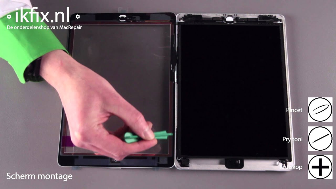 iPad Air scherm zelf vervangen