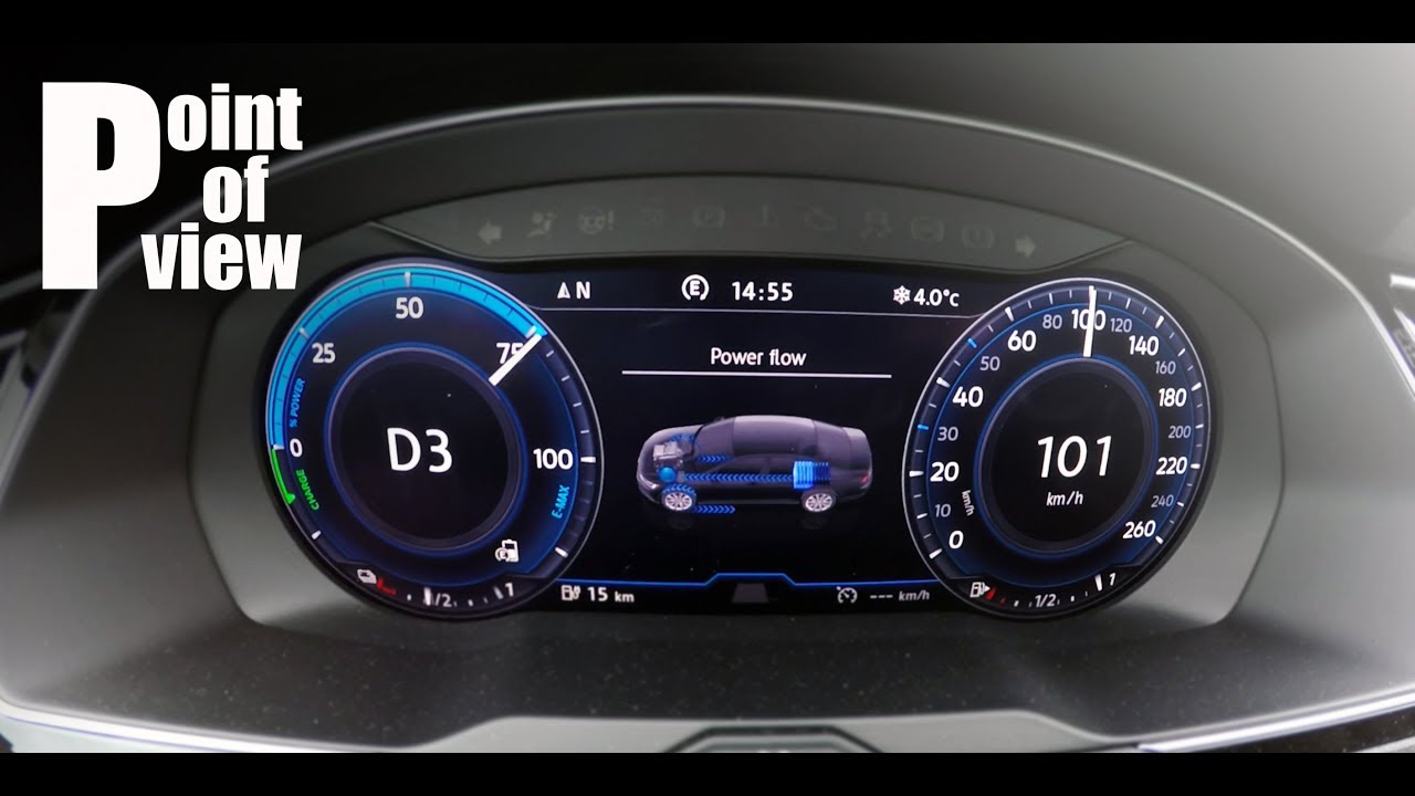 VW PASSAT GTE acceleration (GTE, electric, petrol) and POV drive