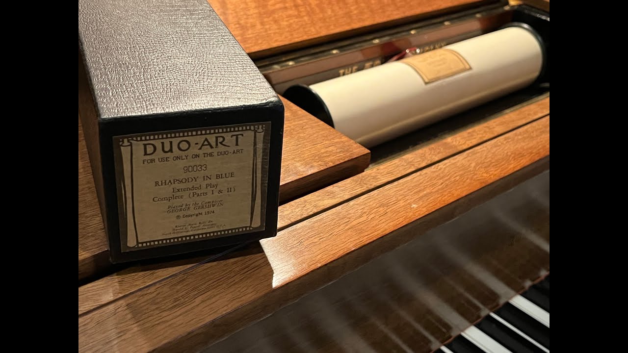 Gershwin at the Piano: Rhapsody in Blue (1924 Weber Duo-Art)