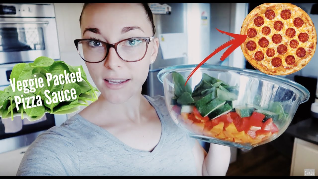 Easy Hidden Veggies Pizza Sauce!
