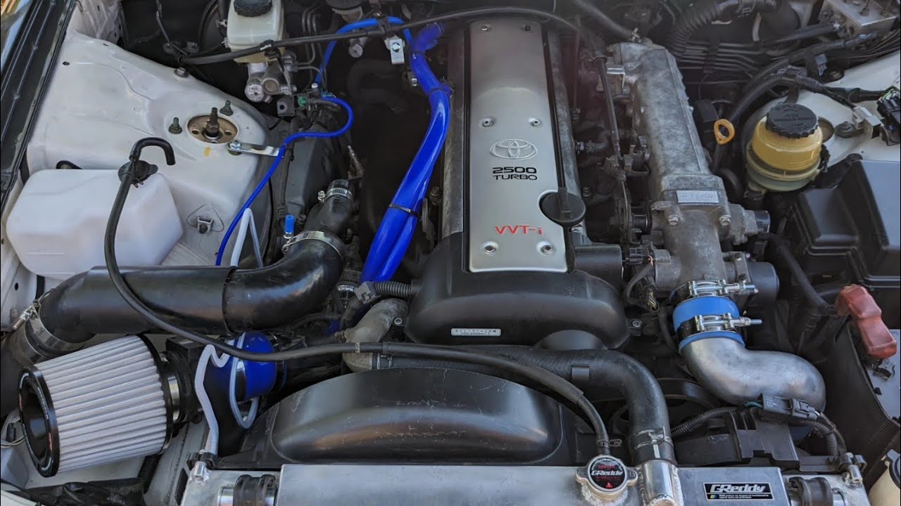 HPI intake j-pipe delete installed in my 1jz Chaser and test drive.