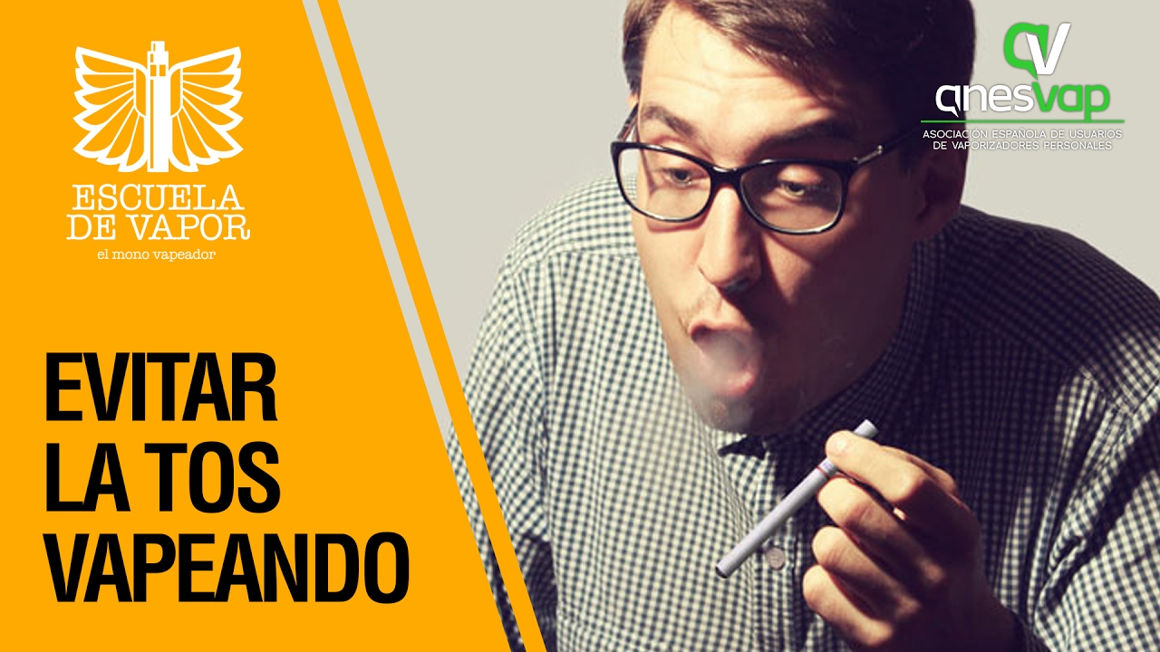¿Cómo evitar la tos al vapear? Consejos + Tipos de calada / ESCUELA DE VAPOR