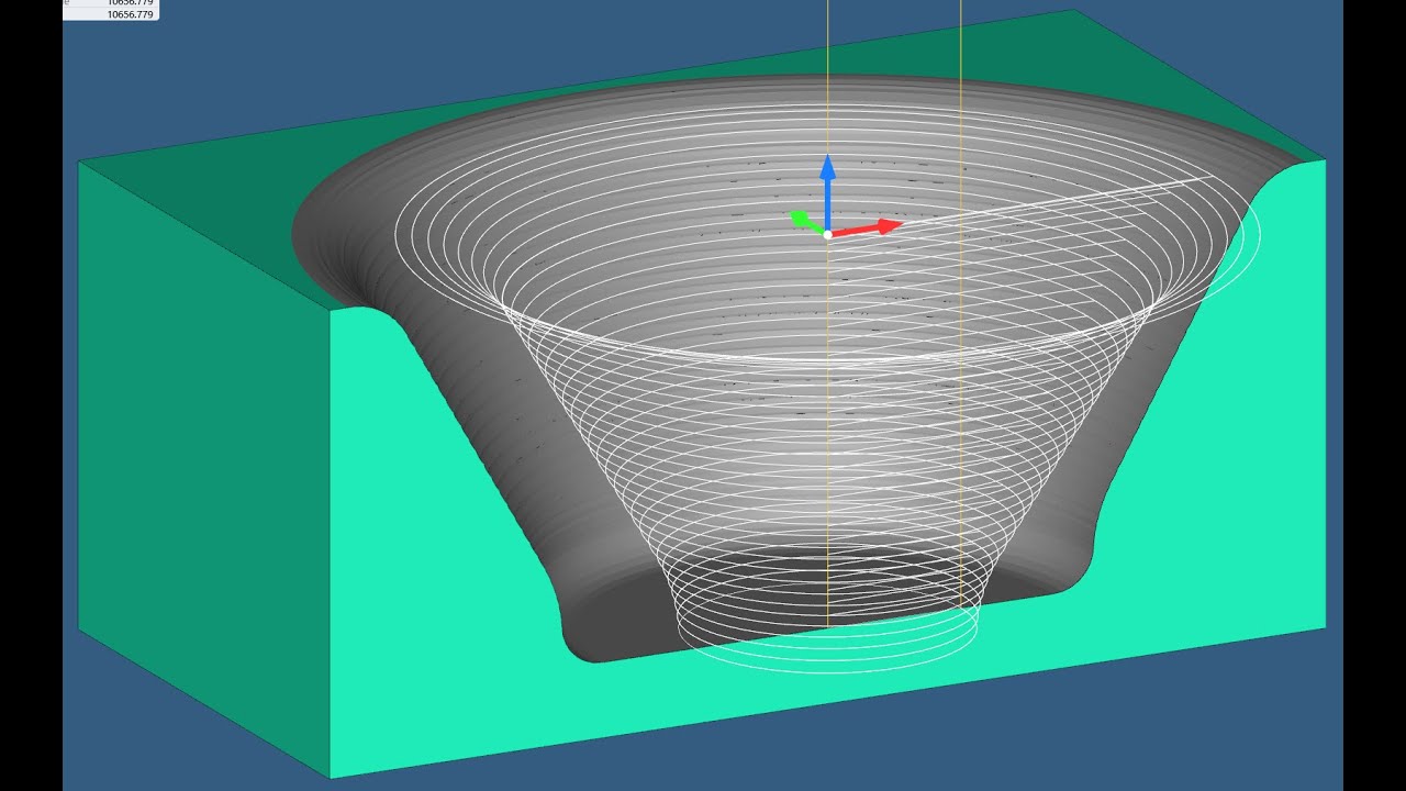 135 Fanuc Macro. Radius - Angle - Radius milling. Convex radius. CNC practicum.