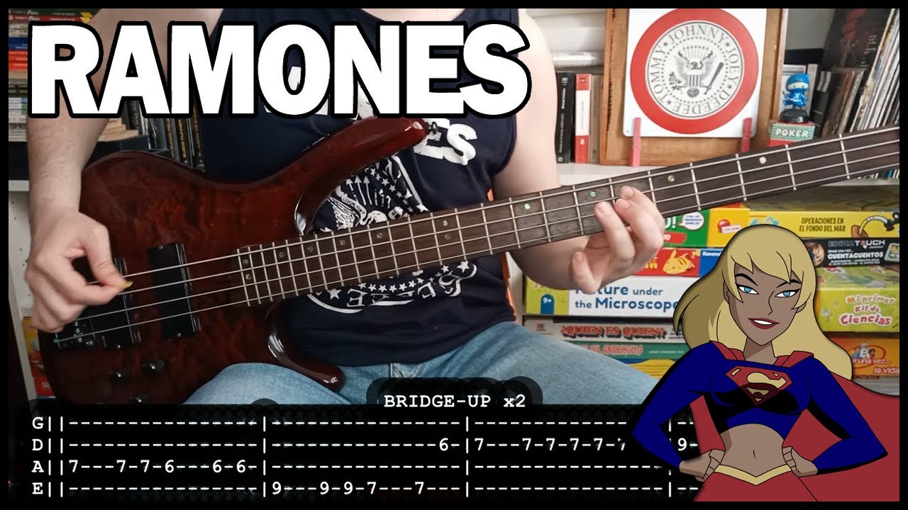 RAMONES - She's a sensation (BASS TABS) [lyrics + PDF]