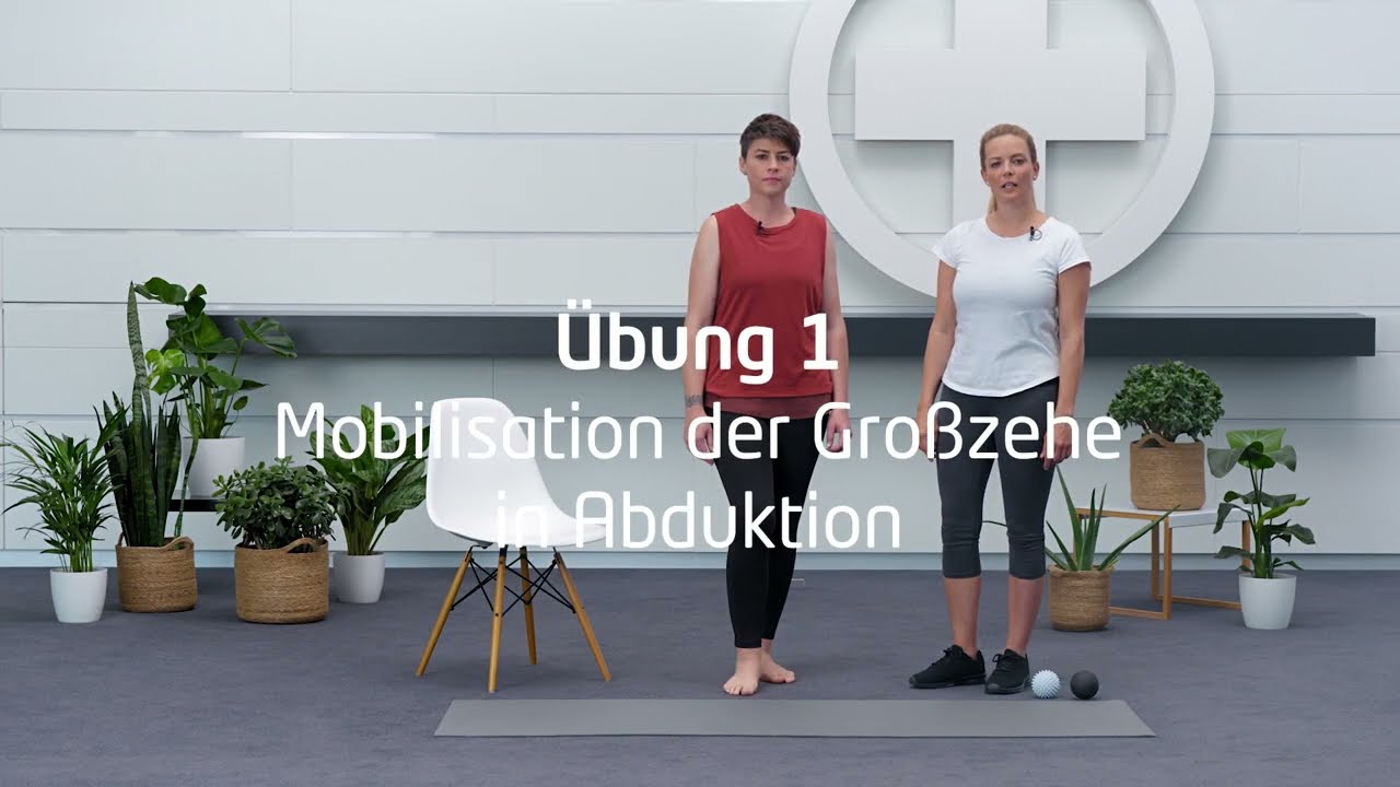 BORT Toega | Übung 1: Mobilisation der Großzehe in Abduktion