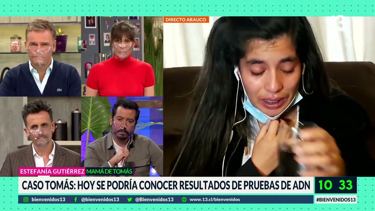Hablamos con la madre de Tomás: Prueba de ADN, sospechosos. Bienvenidos, Canal 13.