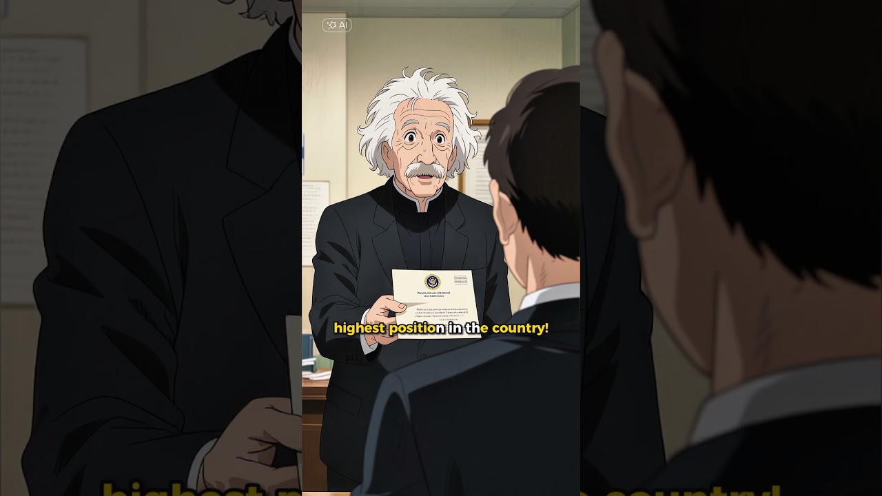 Einstein Refused the Offer to Become Israel&rsquo;s President #einstein #israel #president #alberteinstein