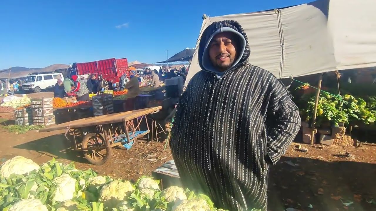 مشيت السوق أسبوعي ديال أزرو ناس معندهاش باش تشري الخير مجود