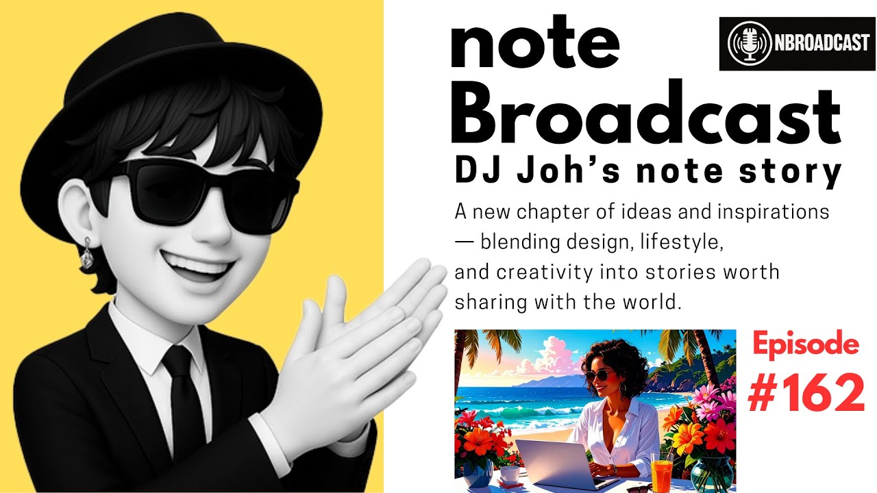 note Broadcast #162 〜プロデューサーの頭の中：AIはAppleへの期待をどう変えたか