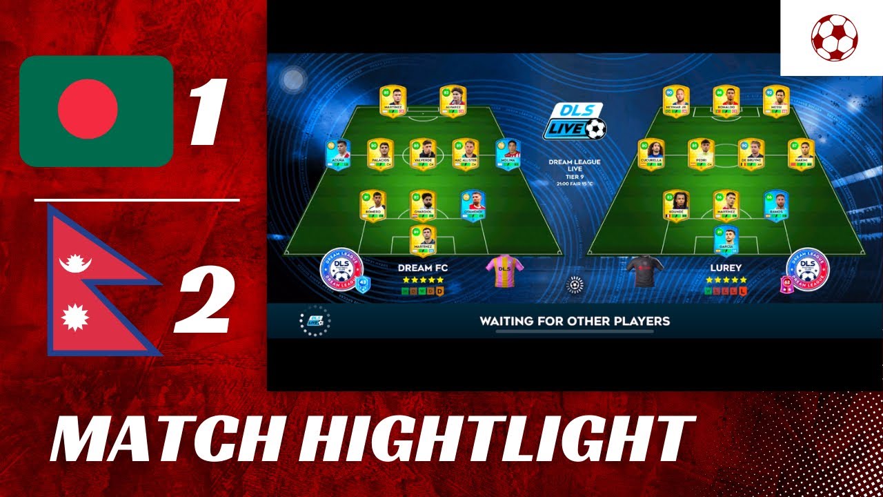🇧🇩 Bangladesh vs 🇳🇵 Nepal | Full Match Highlights | Dream League Soccer ⚽🔥