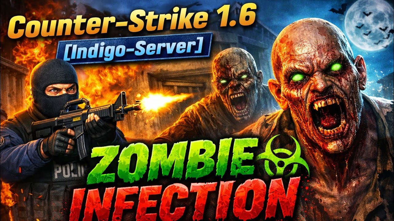 Counter-Strike 1.6 : [Indigo-Server] Zombie Infection (Join us)