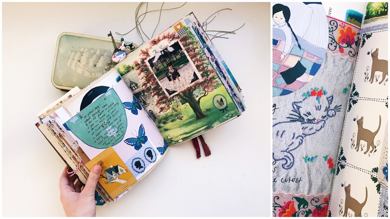 Junk Journal With Me | Ep 53 | Journaling Process Video