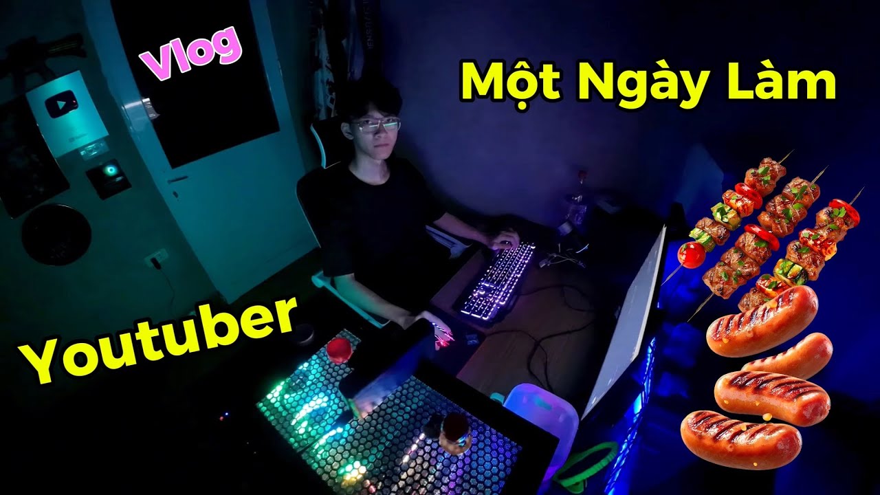 Vlog - A Day Being a Youtuber With Me | Viet Tiger VQC