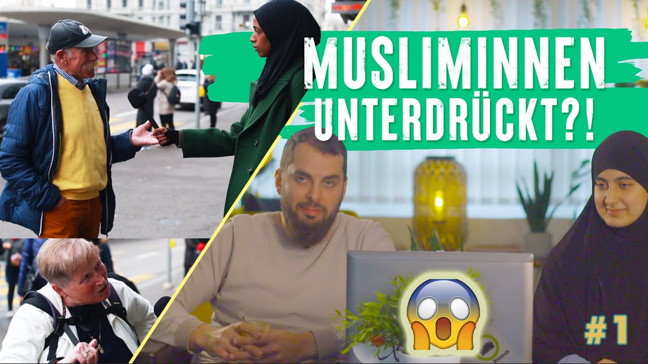 DAS denken Schweizer über die Unterdrückung der muslimischen Frau | REAKTION auf Strassenumfrage