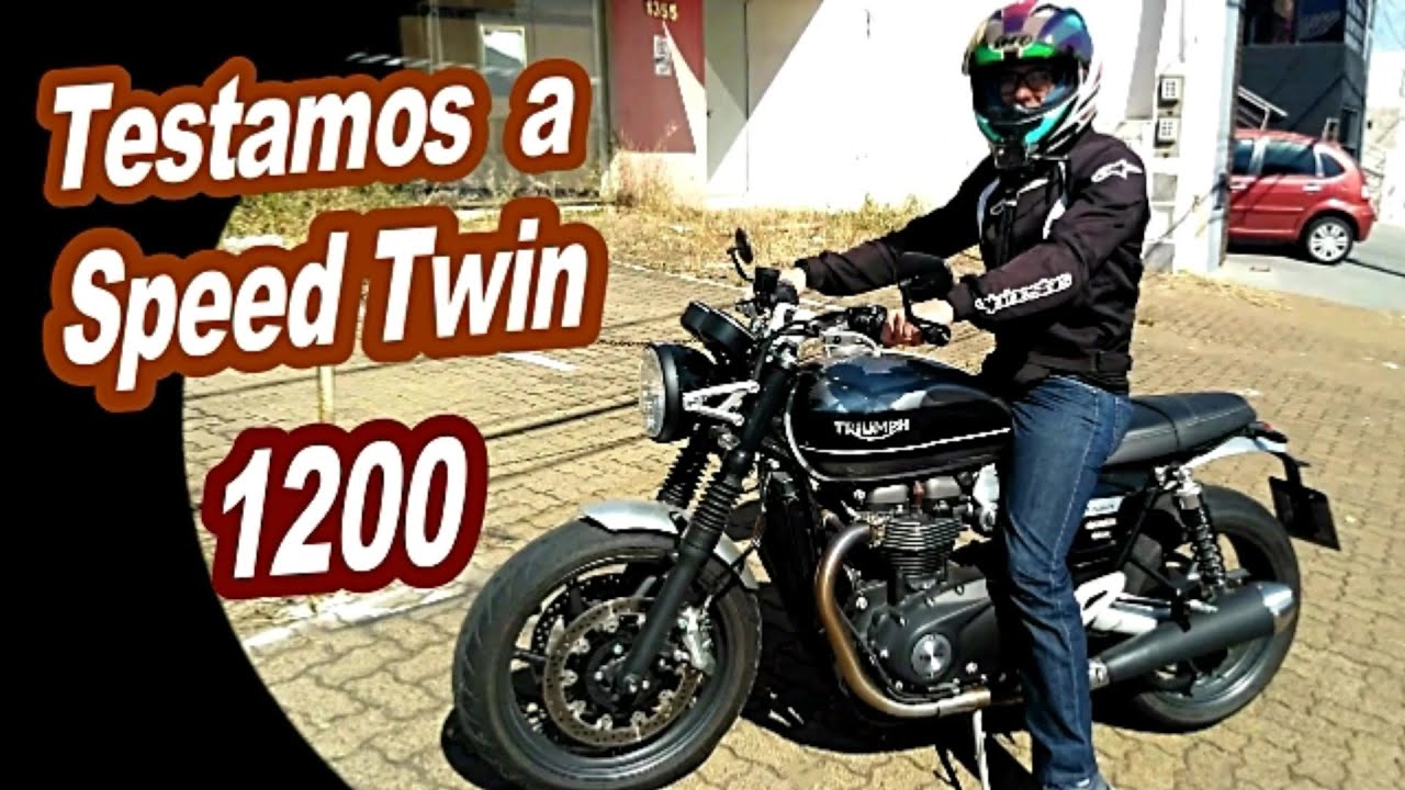 Testamos a Triumph Speed Twin 1200