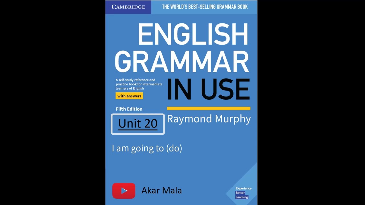 I am going to do| English Grammar in Use, Unit 20