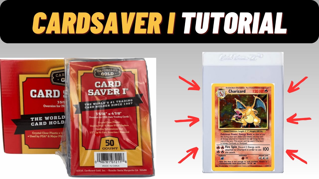 Как использовать CARD SAVER 1 — для оценки и хранения покемонов