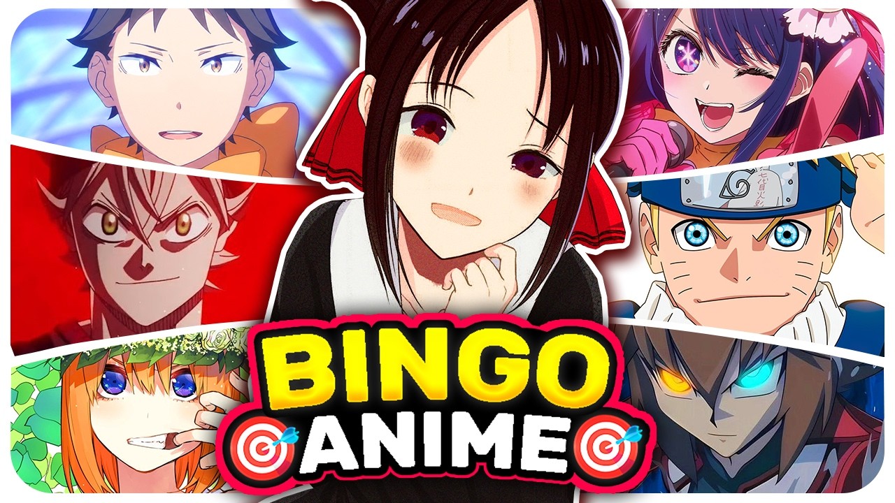 Think You&rsquo;re a TRUE ANIME FAN? Win This ANIME BINGO 🎯