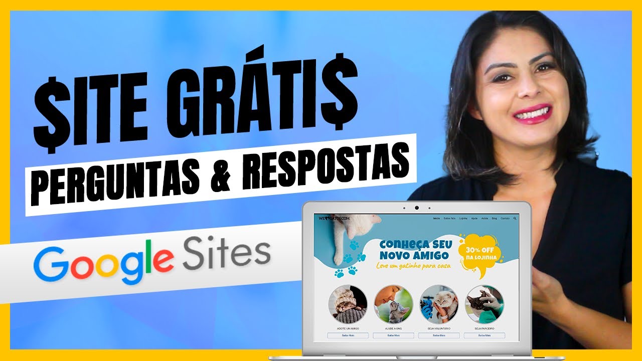 Google Sites Perguntas e Respostas Sobre Site Grátis