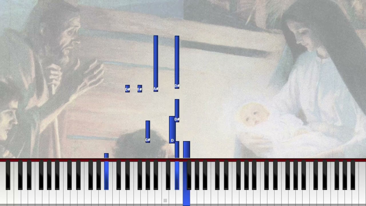 Heinillä härkien kaukalon (Synthesia) [Pianotutoriaali] *Opi soittamaan*