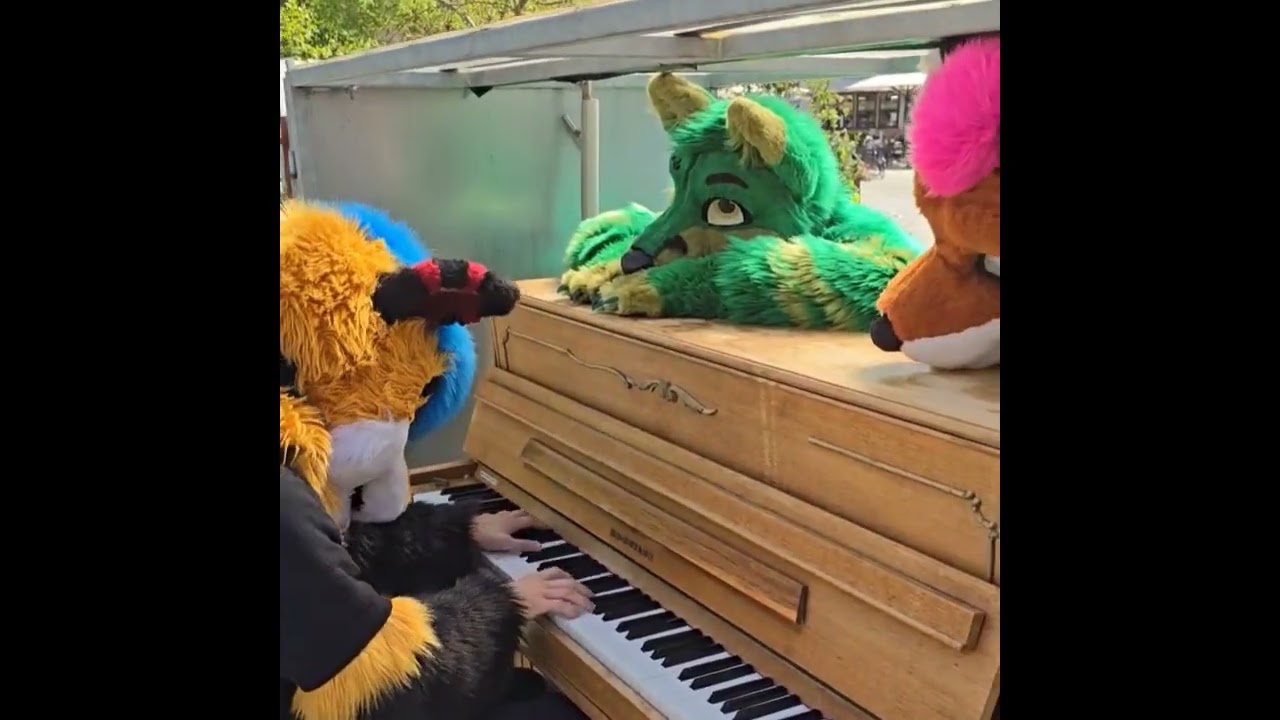 Furry Plays the Piano