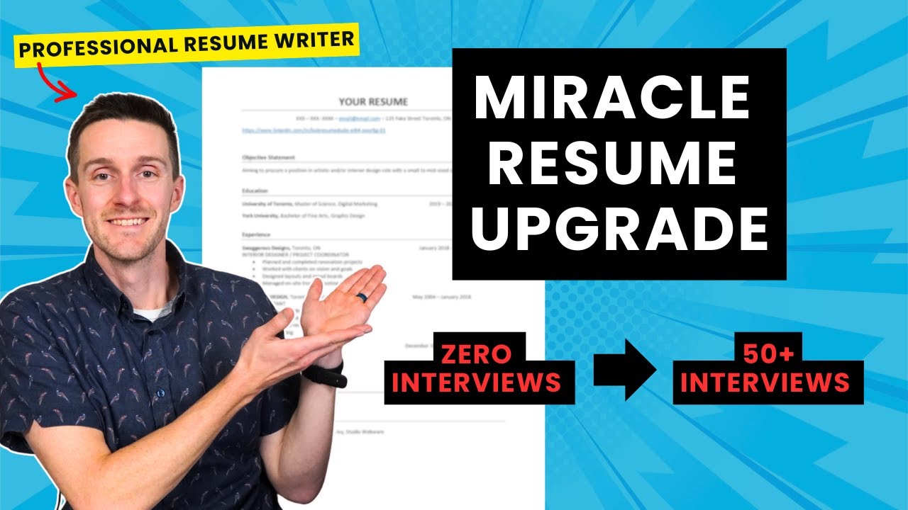 Write a Better Resume - Step-by-Step Resume Upgrade (by a Professional Resume Writer)