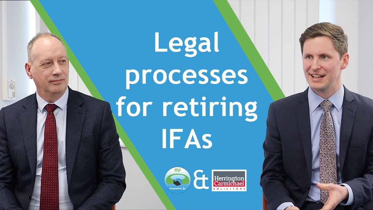 Legal processes for retiring IFAs