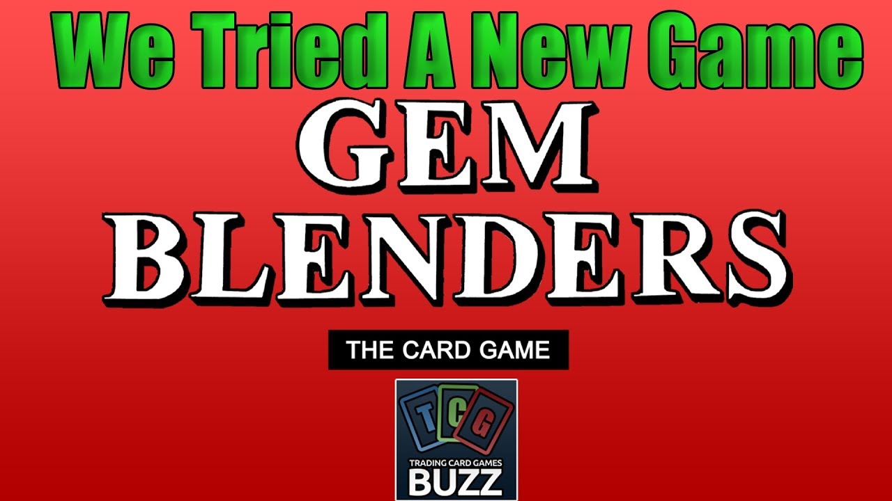 We Were Sent a New Card Game-  Gem Blenders Demo Match