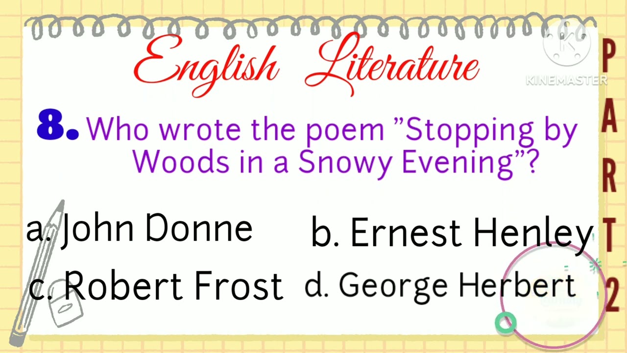БАЗОВОЕ ОБУЧЕНИЕ/ПРАКТИЧЕСКИЙ ТЕСТ ПО АНГЛИЙСКОЙ ЛИТЕРАТУРЕ, ЧАСТЬ 2 / #englishquizes #let #engli...