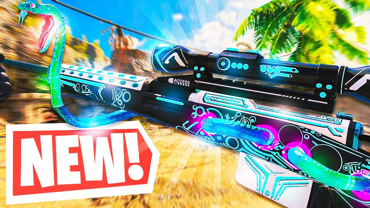 the NEW SNAKE SNIPER in Black Ops Cold War.. (INSANE)