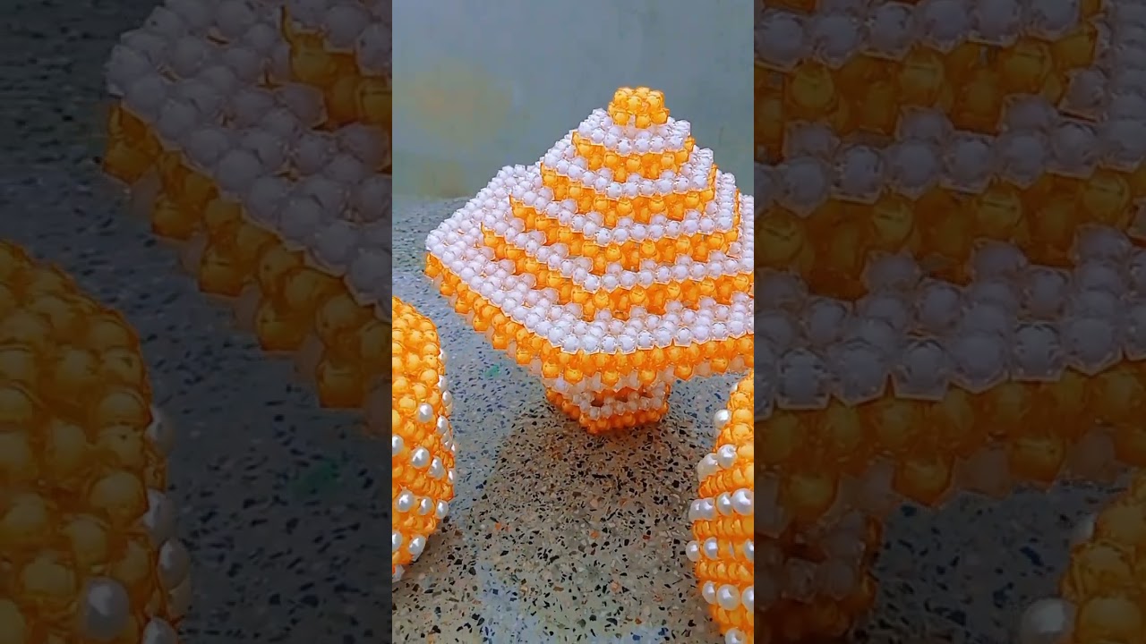 DIY Beaded Vase #shoot #skilldevelopment