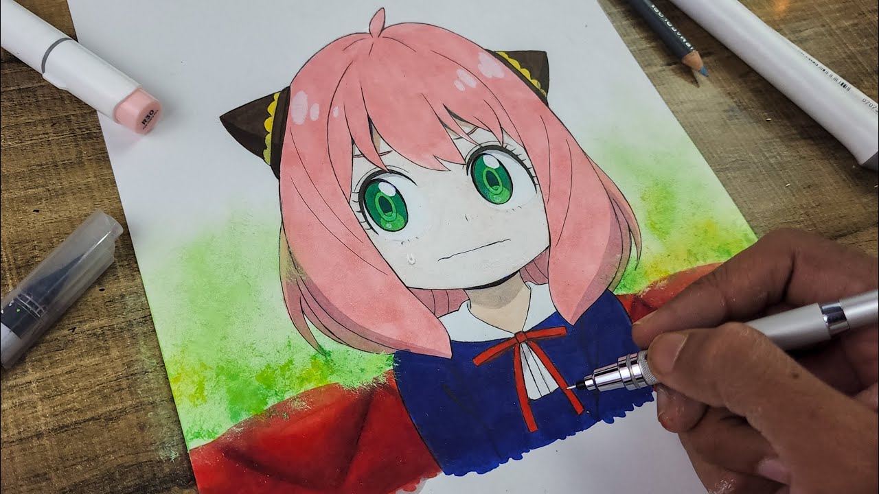 How To Draw Anya Forger With Ease! | Spy X Family | ss art1