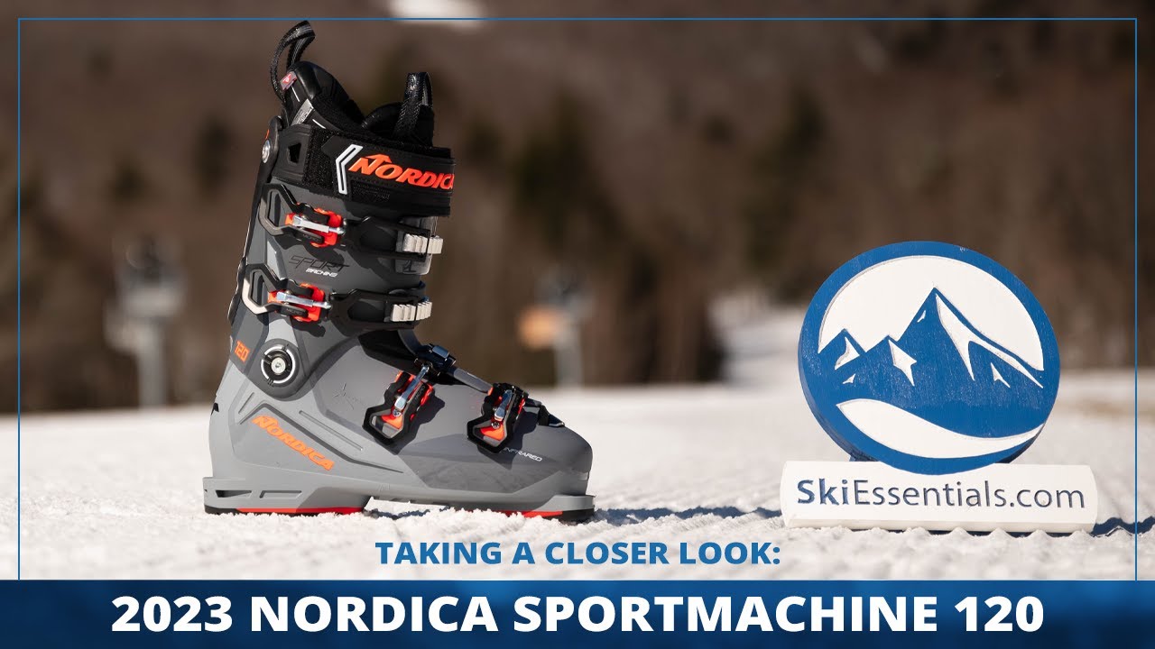 2023 Nordica Sportmachine 120 Ski Boots Short Review with SkiEssentials.com